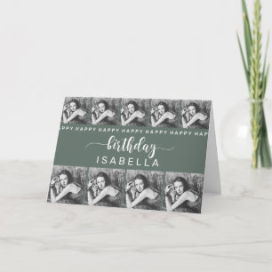 Carte d'anniversaire Modèle personnalisable