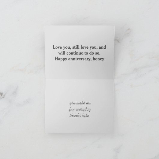 Carte d'anniversaire moderne (Intérieur)