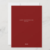 Carte d'anniversaire moderne avec storyboard de 4 (Dos)