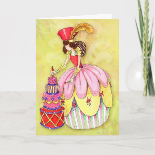 Carte d'anniversaire moderne et chic (Devant)