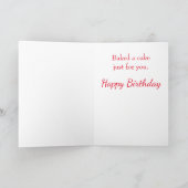 Carte d'anniversaire moderne et chic (Intérieur)