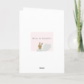 Carte d'anniversaire modifiable de la souris (Dos)