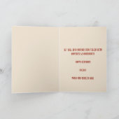 Carte d'anniversaire modifiable de voilier (Intérieur)