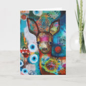 Carte d'anniversaire "Mon Cerf" (Devant)