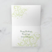 Carte d'anniversaire Monet (Intérieur)