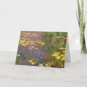 Carte d'anniversaire Monet (Devant)