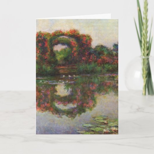 Carte d'anniversaire Monet (Devant)