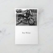 Carte d'anniversaire moto BMW (Intérieur)