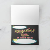 Carte d'anniversaire Motocross (Intérieur)