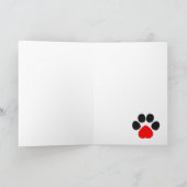 Carte d'anniversaire Mucky Paw (Intérieur)