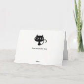 Carte d'anniversaire "Mur de mémoire" (Dos)