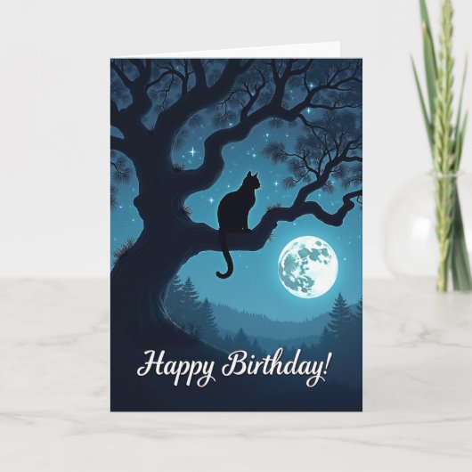 Carte d'anniversaire mystique joyeuse (Devant)