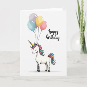Carte d'anniversaire mythique