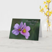 Carte d'anniversaire Nana (Fleur jaune)
