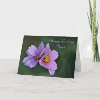 Carte d'anniversaire Nana