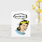 Carte d'anniversaire Narcissus (Fleur jaune)