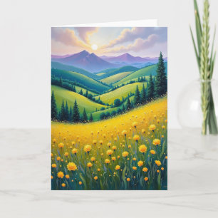 Carte d'anniversaire Nature Hills
