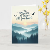 Carte d'anniversaire Natures Peace (Fleur jaune)