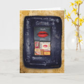 Carte d'anniversaire : Ne font pas (Fleur jaune)