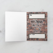 Carte d'anniversaire Nephew (Intérieur)