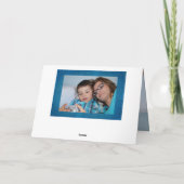 Carte d'anniversaire Nephew Photo personnalisée Bl (Dos)