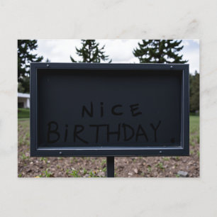 Carte d'anniversaire Nice