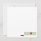 Carte d'anniversaire Nice - Salutation biscornue s (Dos)