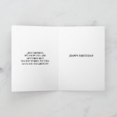 Carte d'anniversaire (non)classée (Intérieur)