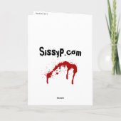 Carte d'anniversaire "Nosferatu" (Dos)