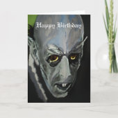 Carte d'anniversaire "Nosferatu" (Devant)