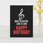 Carte d'anniversaire Note de musique (Fleur jaune)