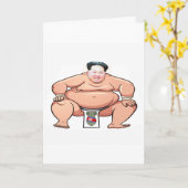 Carte d'anniversaire nucléaire (Fleur jaune)