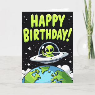Carte d'anniversaire Nuit étoilée