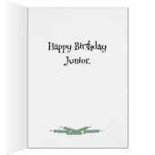 Carte d'anniversaire numéro cinq (Intérieur (Droit))