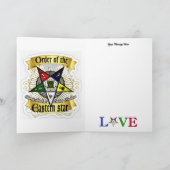 Carte d'anniversaire OES (Intérieur)