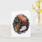 Carte d'anniversaire - oiseau du paradis floral (Fleur jaune)