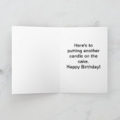 Carte d'anniversaire Old Man Croc (Intérieur)