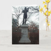 Carte d'anniversaire "Ole Bull" (Fleur jaune)