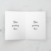 Carte d'anniversaire ornée de bijoux de coeur de (Intérieur)