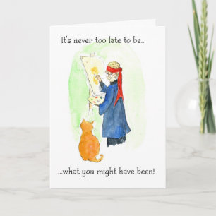 Carte d'anniversaire ou de retraite