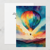 Carte d'anniversaire ou de vacances motivante - Aq (Devant / Derrière)