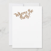 carte d'anniversaire ou invitation (Dos)