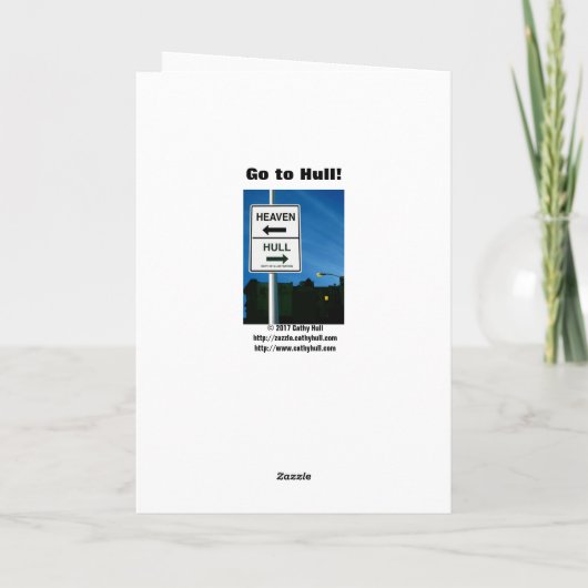 Carte d'anniversaire ouverte (Dos)