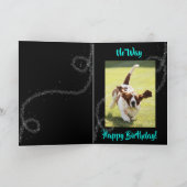 Carte d'anniversaire "Over The Hill" amusante avec (Intérieur)