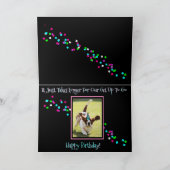 Carte d'anniversaire "Over the Hill" avec la "Slee (Intérieur)