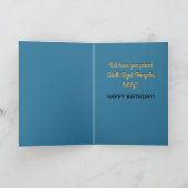 Carte d'anniversaire Over the Hill Laughs (Intérieur)