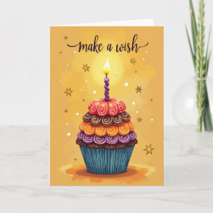 Carte d'anniversaire Painted Treat