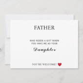 Carte d'anniversaire papa (Devant)