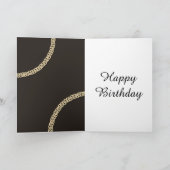 Carte d'anniversaire papa spéciale élégante (Intérieur)