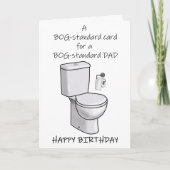 Carte d'Anniversaire papa standard (Devant)
